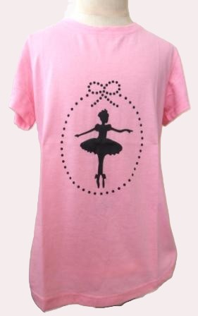 Ballerina T-Shirt rosa - XS