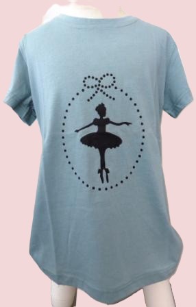 Ballerina T-Shirt grün - XS