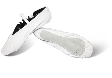 Kinder Ballettschuhe - weiß