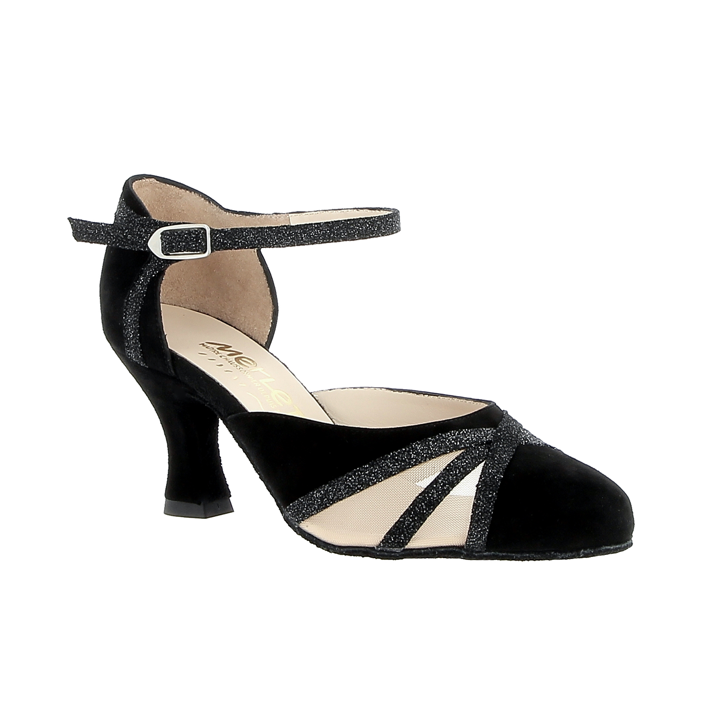 CHARMA - schwarz - 6,5 cm Absatz